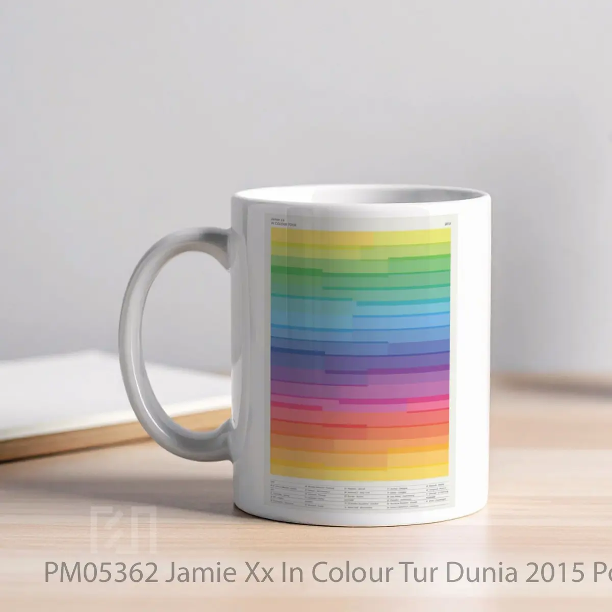 Mug Jamie Xx In Colour Tur Dunia 2015 MPM05362 - All-side / Desain