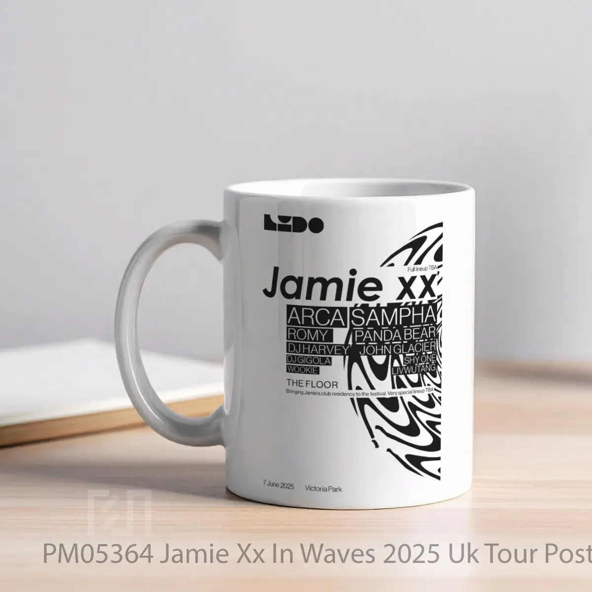 Mug Jamie Xx In Waves 2025 Uk Tour MPM05364 - All-side / Desain
