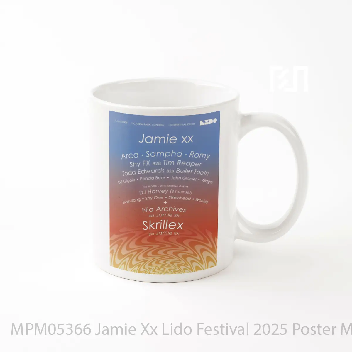 Mug Jamie Xx Lido Festival 2025 MPM05366