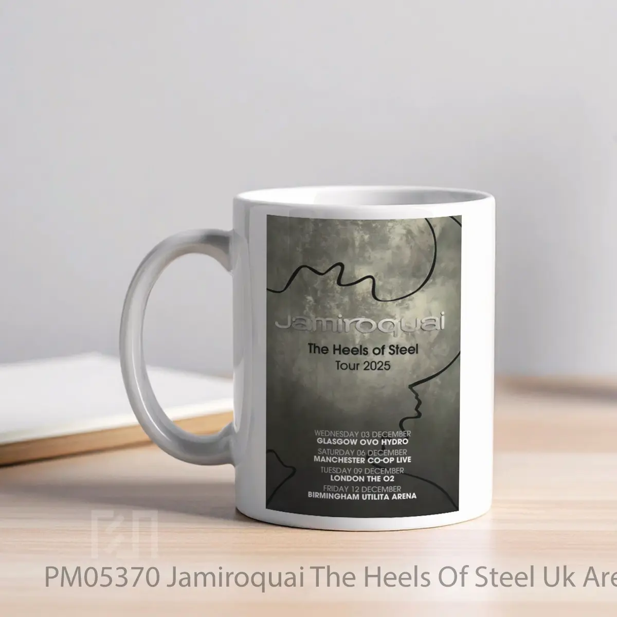 Mug Jamiroquai The Heels Of Steel Uk Arena Tour 2025 MPM05370 - All-side / Desain
