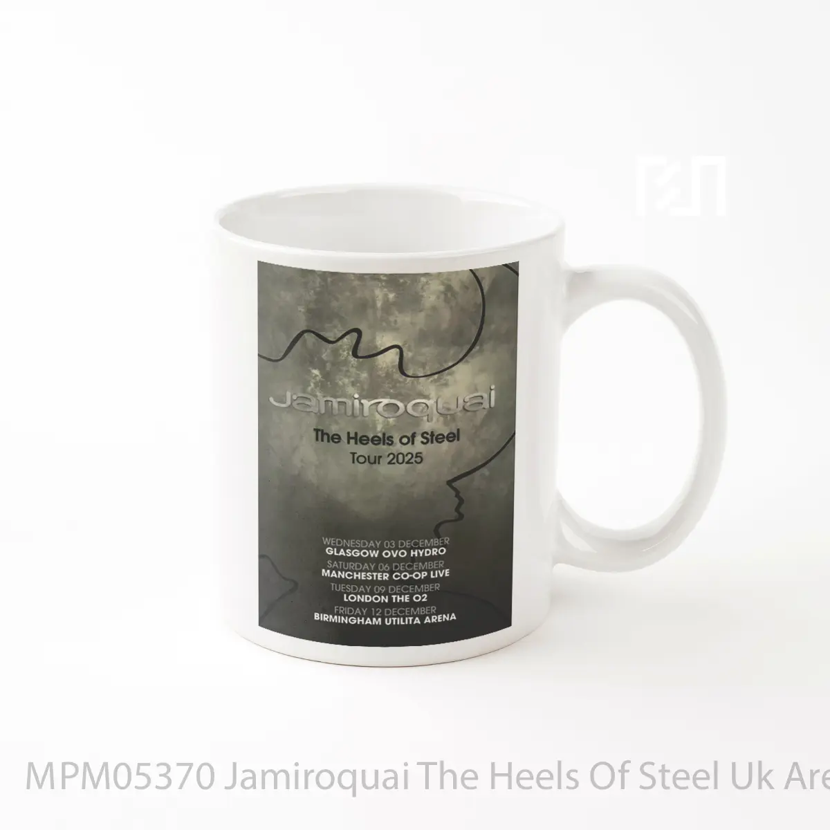 Mug Jamiroquai The Heels Of Steel Uk Arena Tour 2025 MPM05370