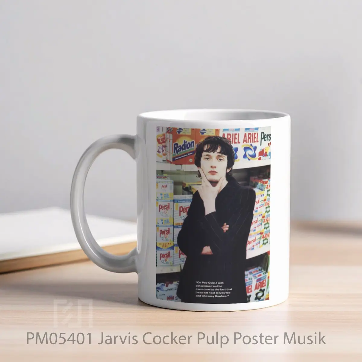 Mug Jarvis Cocker Pulp MPM05401 - All-side / Desain