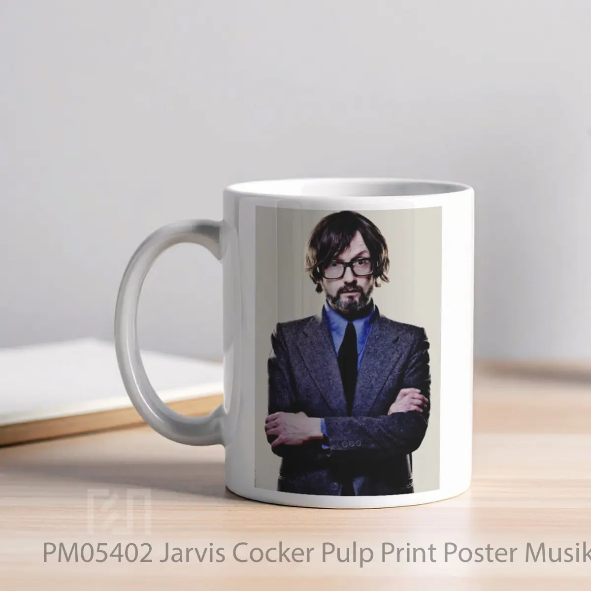 Mug Jarvis Cocker Pulp Print MPM05402 - All-side / Desain