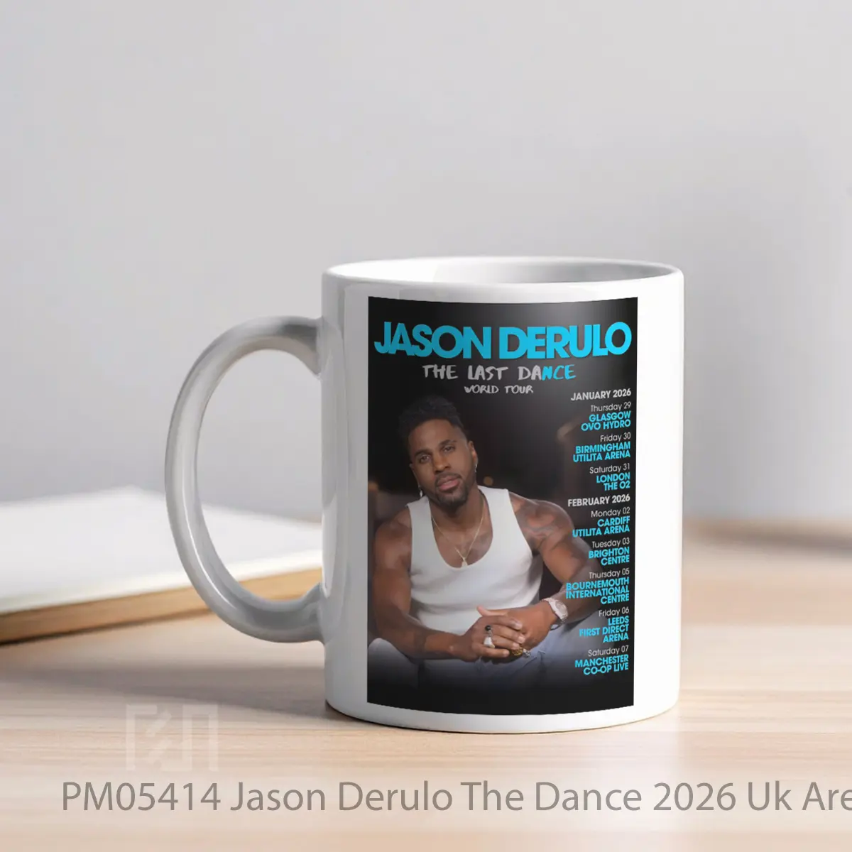 Mug Jason Derulo The Dance 2026 Uk Arena Tour MPM05414 - All-side / Desain