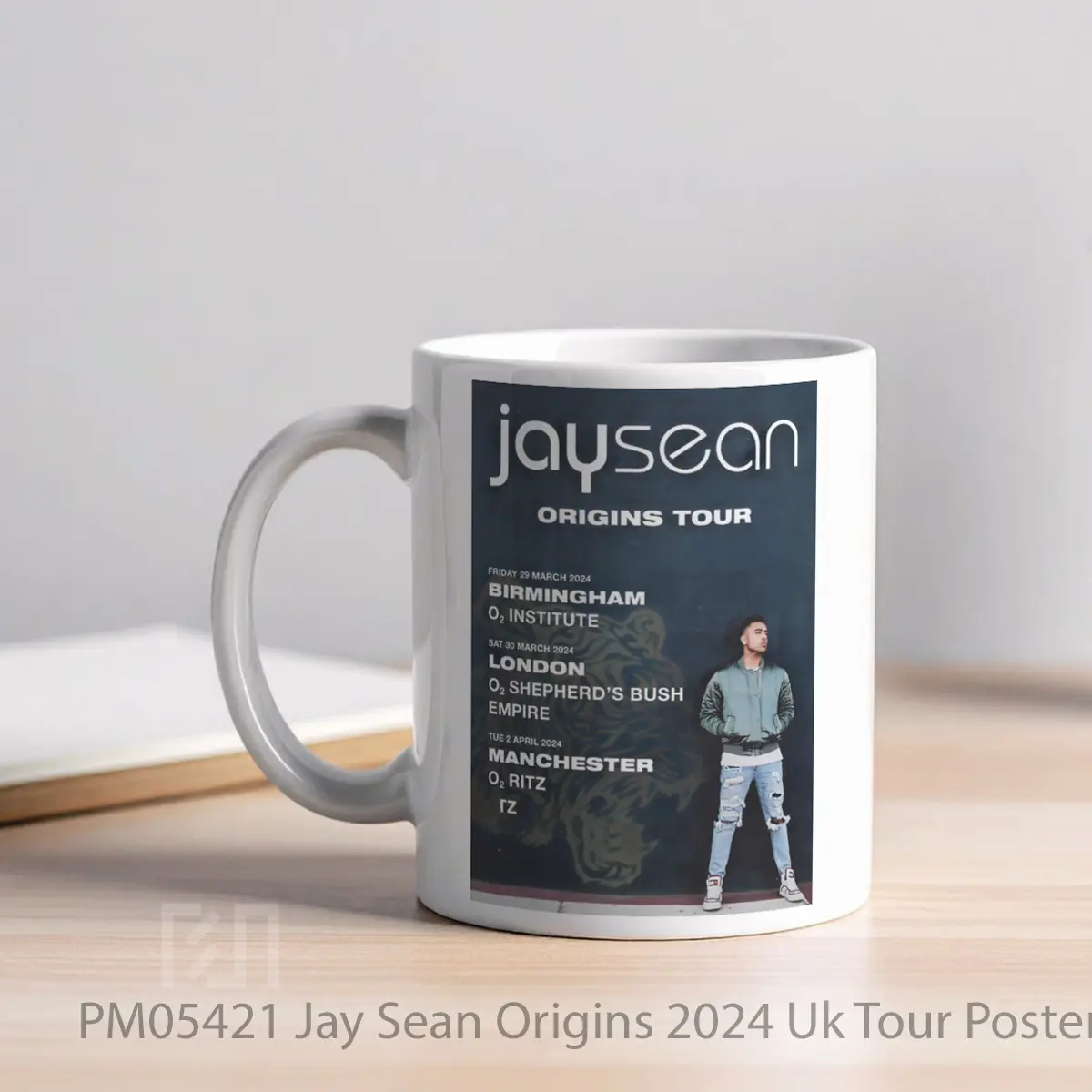 Mug Jay Sean Origins 2024 Uk Tour MPM05421 - All-side / Desain