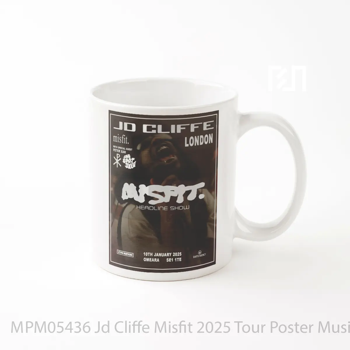 Mug Jd Cliffe Misfit 2025 Tour MPM05436