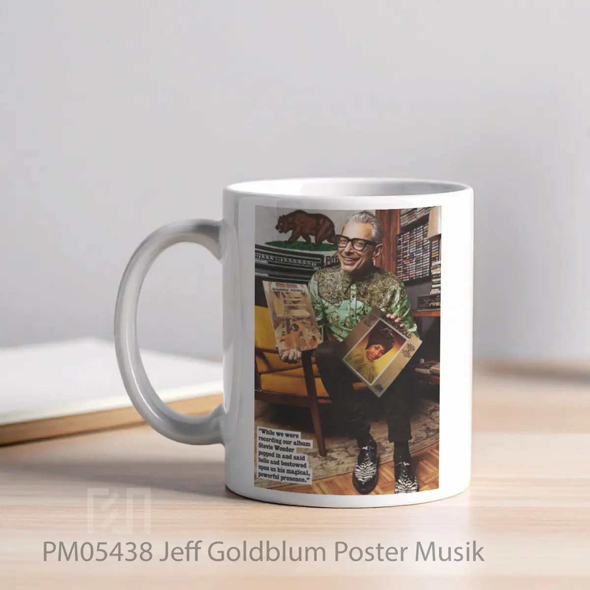 Mug Jeff Goldblum MPM05438 - All-side / Desain