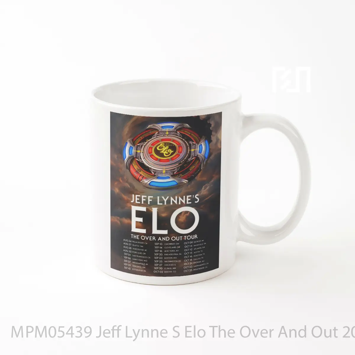 Mug Jeff Lynne S Elo The Over And Out 2024 Farewell North America Tour MPM05439