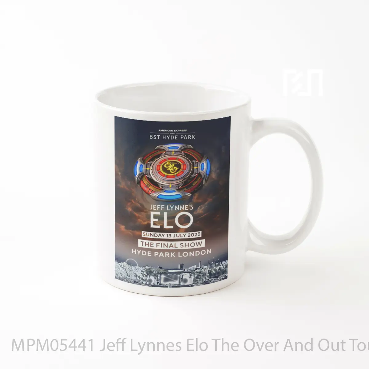 Mug Jeff Lynnes Elo The Over And Out Tour 2025 London MPM05441