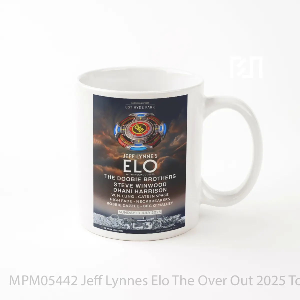 Mug Jeff Lynnes Elo The Over Out 2025 Tour London B MPM05442