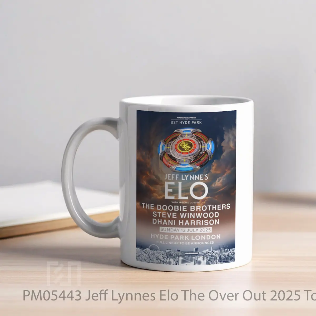 Mug Jeff Lynnes Elo The Over Out 2025 Tour MPM05443 - All-side / Desain