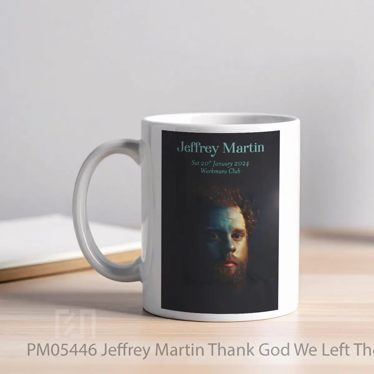 Mug Jeffrey Martin Thank God We Left The Garden 2024 MPM05446 - Tampak Kiri