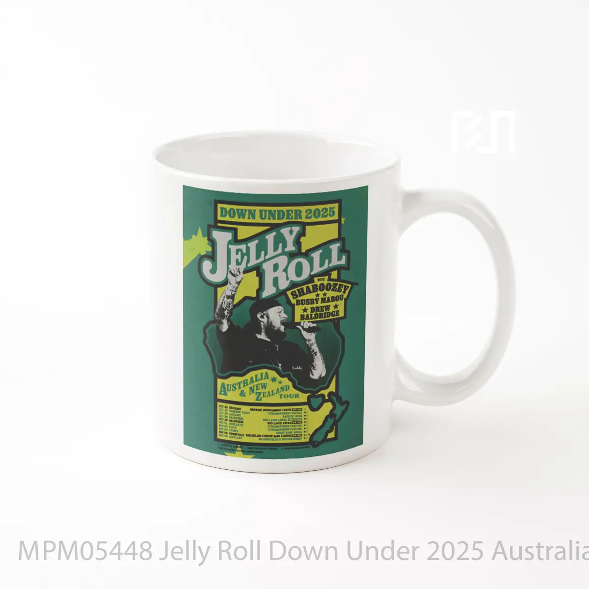 Mug Jelly Roll Down Under 2025 Australia New Zealand MPM05448