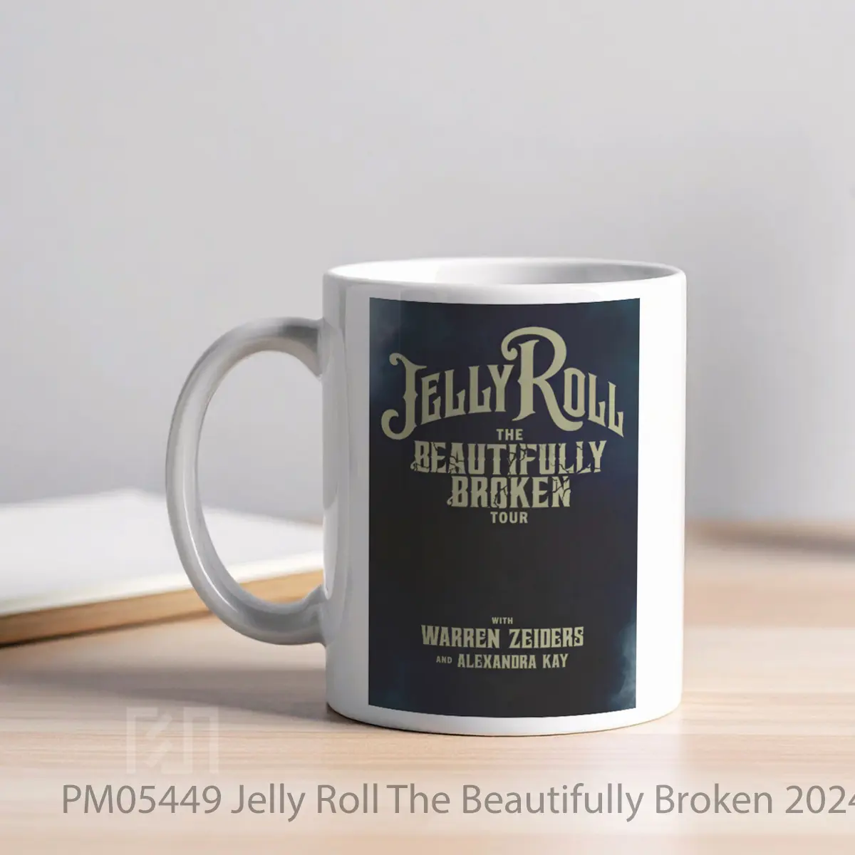 Mug Jelly Roll The Beautifully Broken 2024 Tour 1 MPM05449 - All-side / Desain