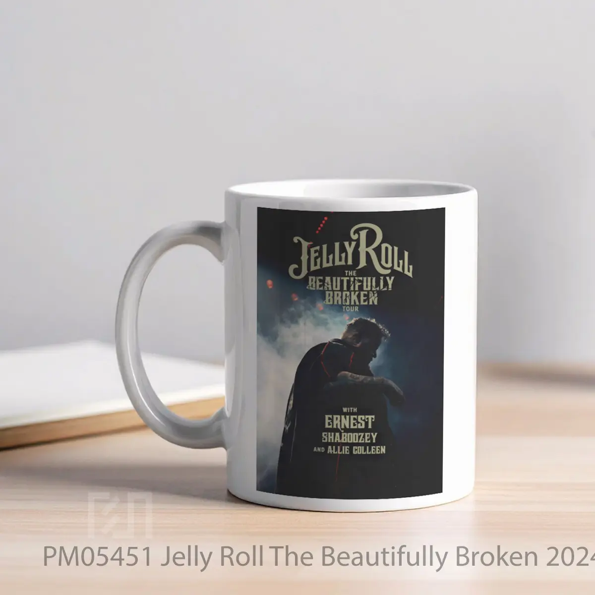Mug Jelly Roll The Beautifully Broken 2024 Tour MPM05451 - All-side / Desain