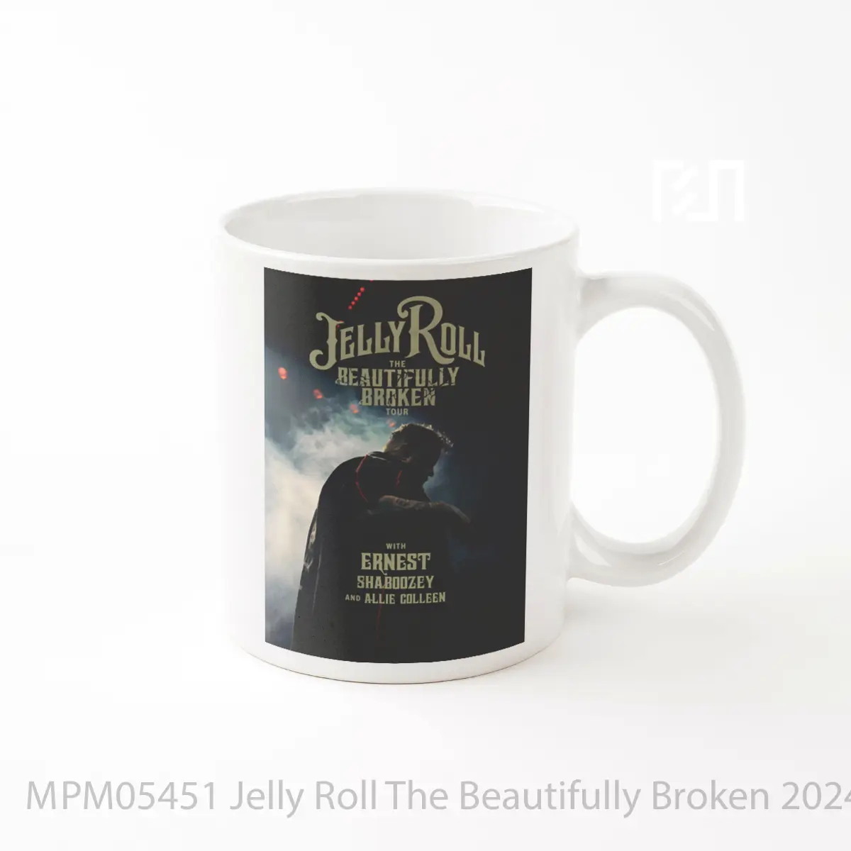 Mug Jelly Roll The Beautifully Broken 2024 Tour MPM05451