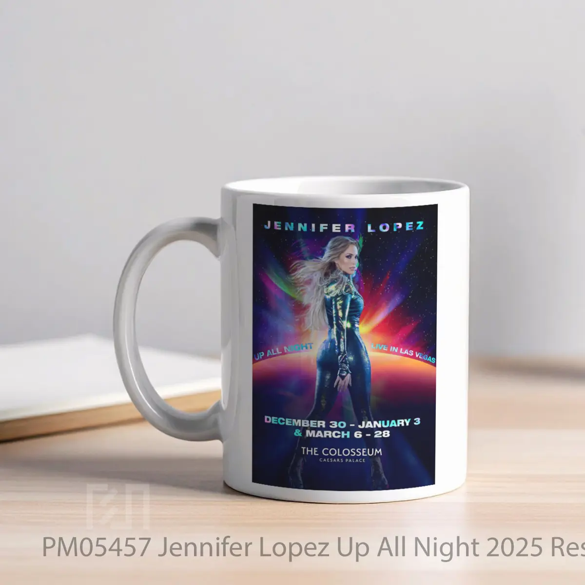Mug Jennifer Lopez Up All Night 2025 Residency MPM05457 - All-side / Desain