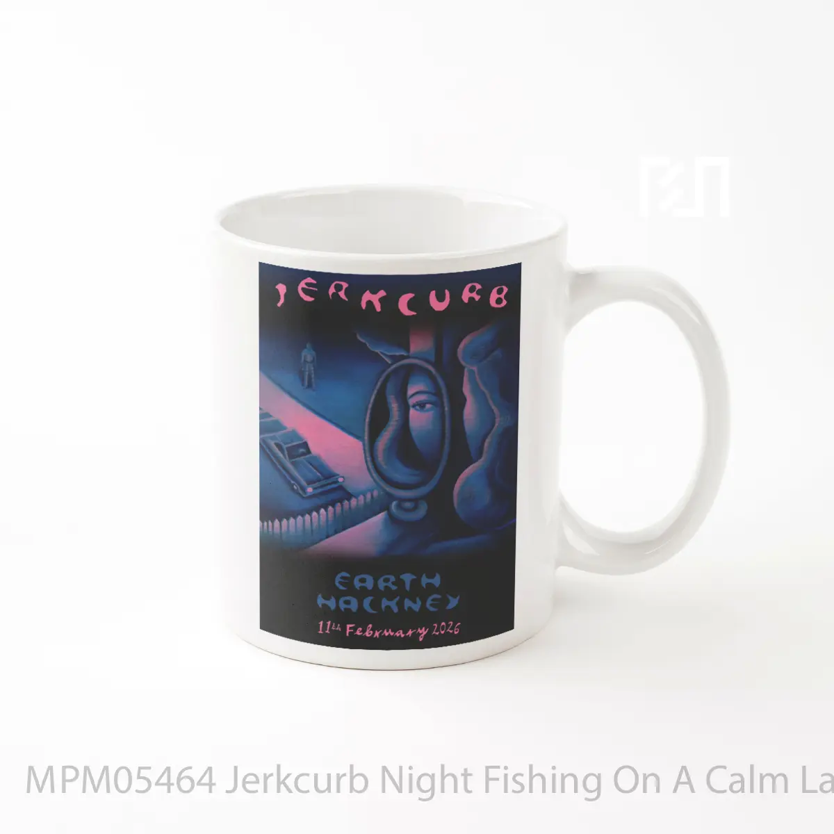 Mug Jerkcurb Night Fishing On A Calm Lake 2026 Tour London MPM05464