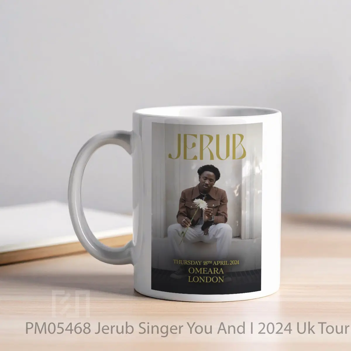 Mug Jerub Singer You And I 2024 Uk Tour MPM05468 - All-side / Desain