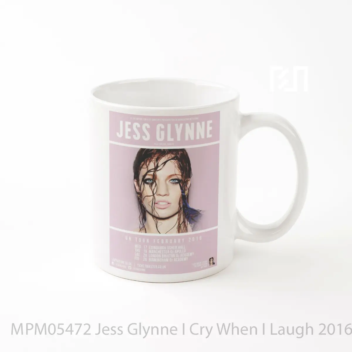 Mug Jess Glynne I Cry When I Laugh 2016 Uk Tour MPM05472