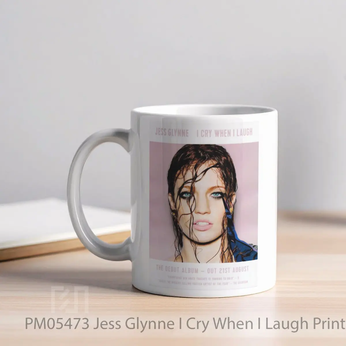 Mug Jess Glynne I Cry When I Laugh Print MPM05473 - All-side / Desain