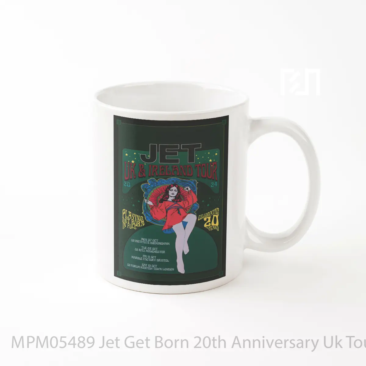 Mug Jet Get Born 20th Anniversary Uk Tour 2024 MPM05489