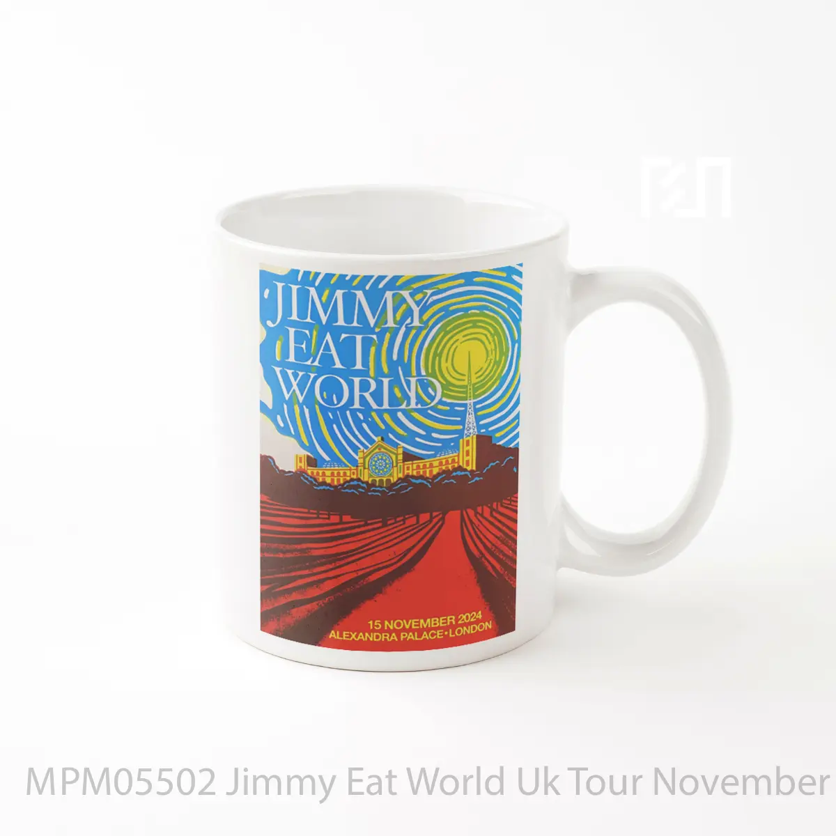 Mug Jimmy Eat World Uk Tour November 2024 London Alexandra Palace MPM05502