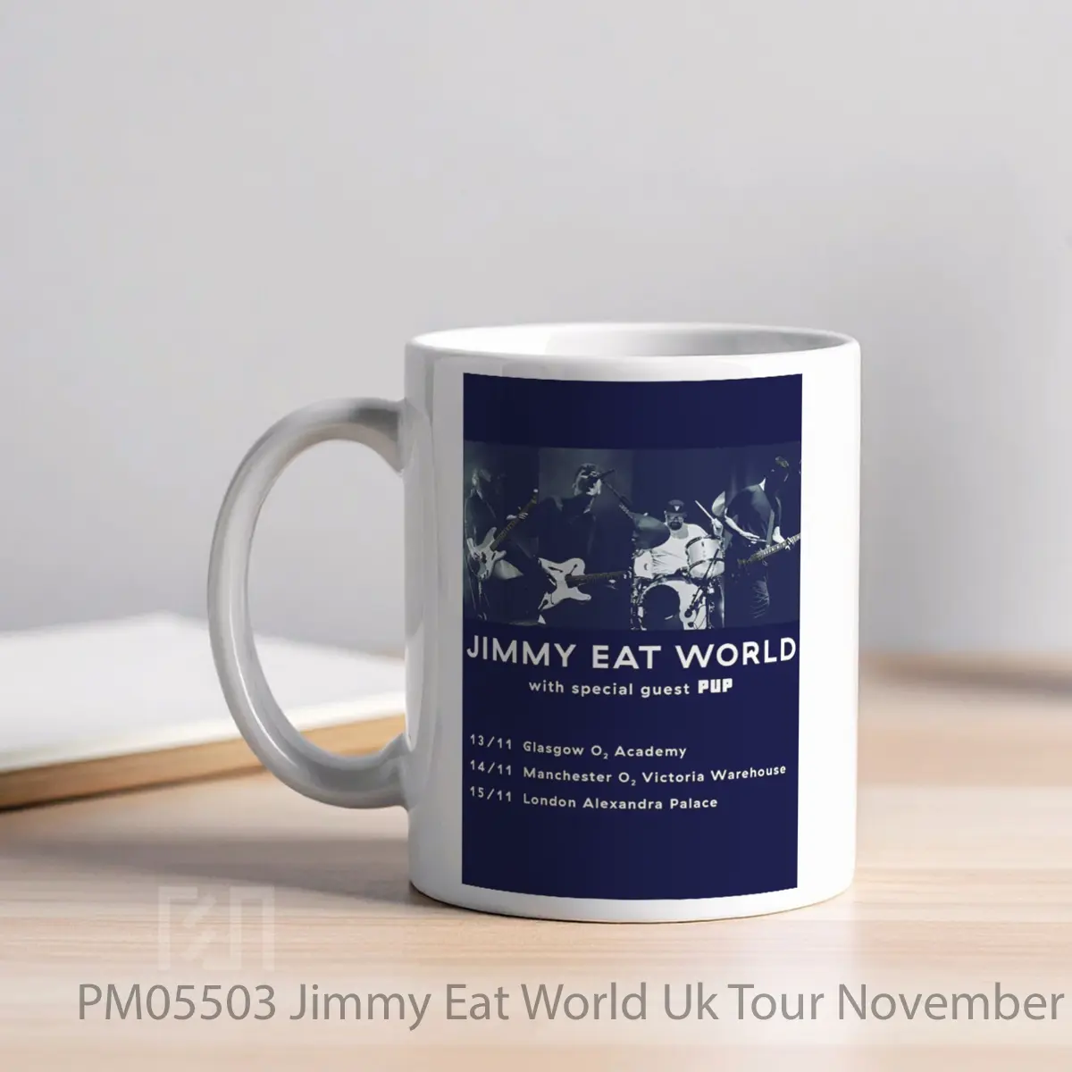 Mug Jimmy Eat World Uk Tour November 2024 MPM05503 - All-side / Desain