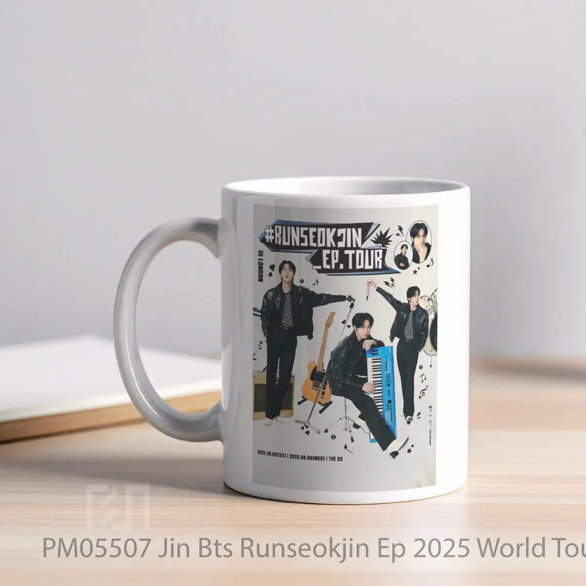 Mug Jin Bts Runseokjin Ep 2025 World Tour London O2 Arena MPM05507 - All-side / Desain