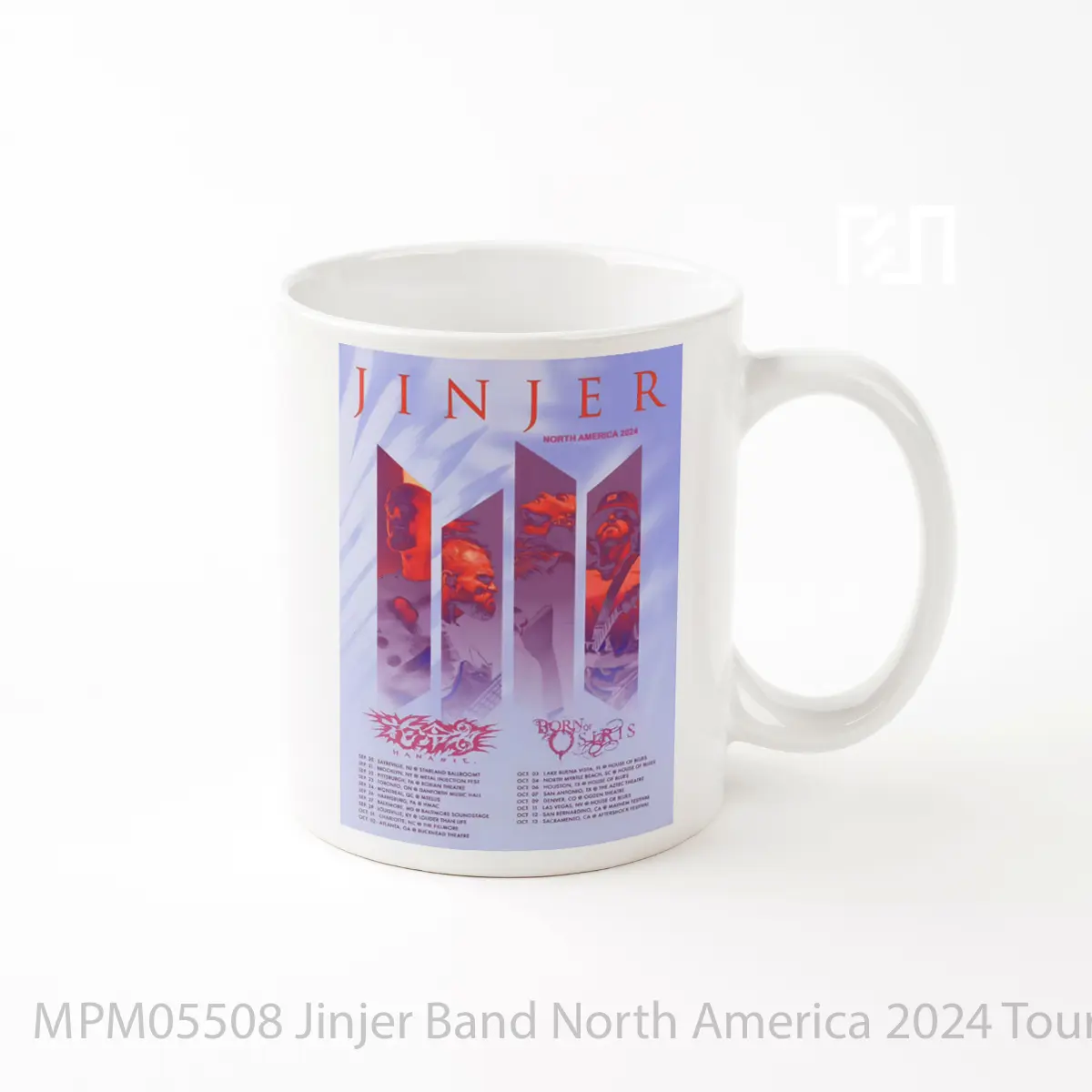 Mug Jinjer Band North America 2024 Tour MPM05508