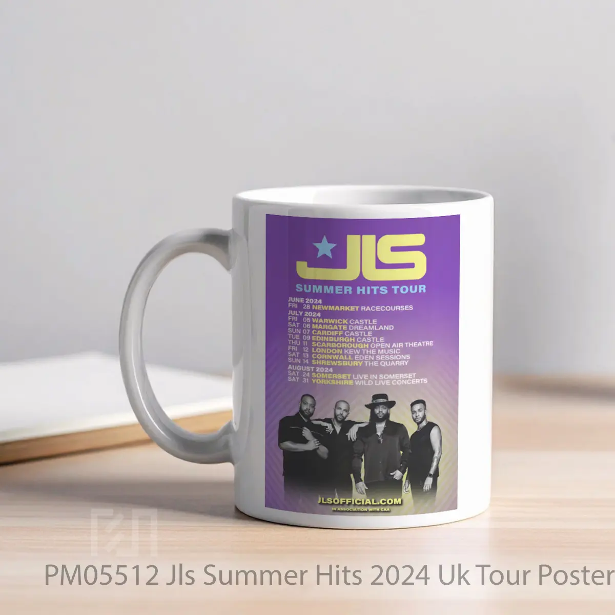 Mug Jls Summer Hits 2024 Uk Tour MPM05512 - All-side / Desain