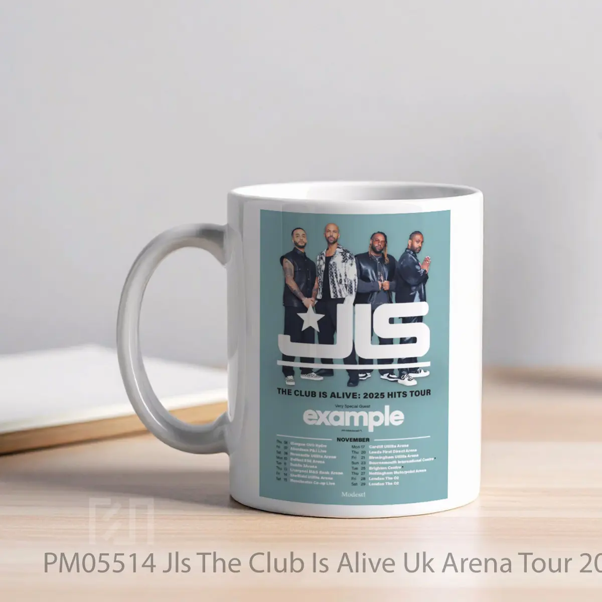 Mug Jls The Club Is Alive Uk Arena Tour 2025 MPM05514 - All-side / Desain