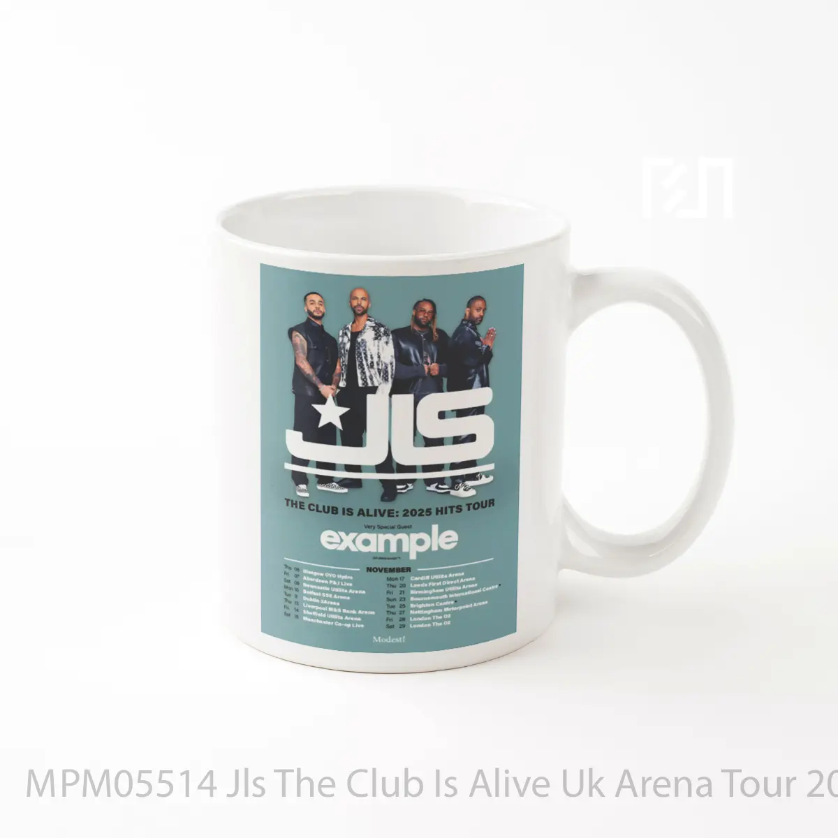Mug Jls The Club Is Alive Uk Arena Tour 2025 MPM05514