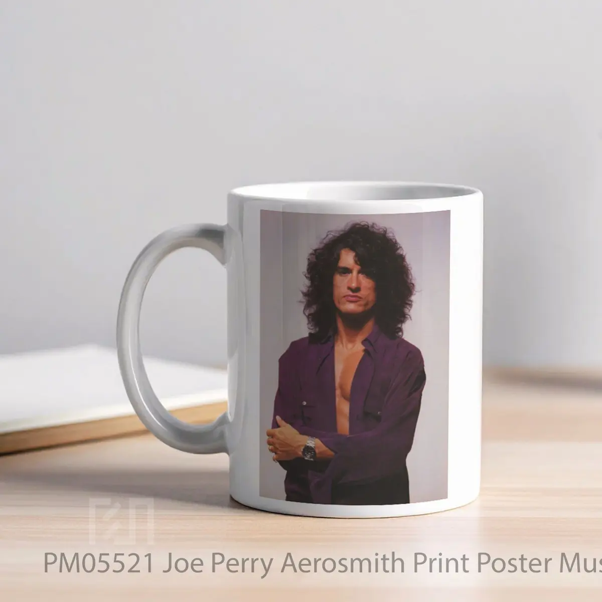 Mug Joe Perry Aerosmith Print MPM05521 - All-side / Desain