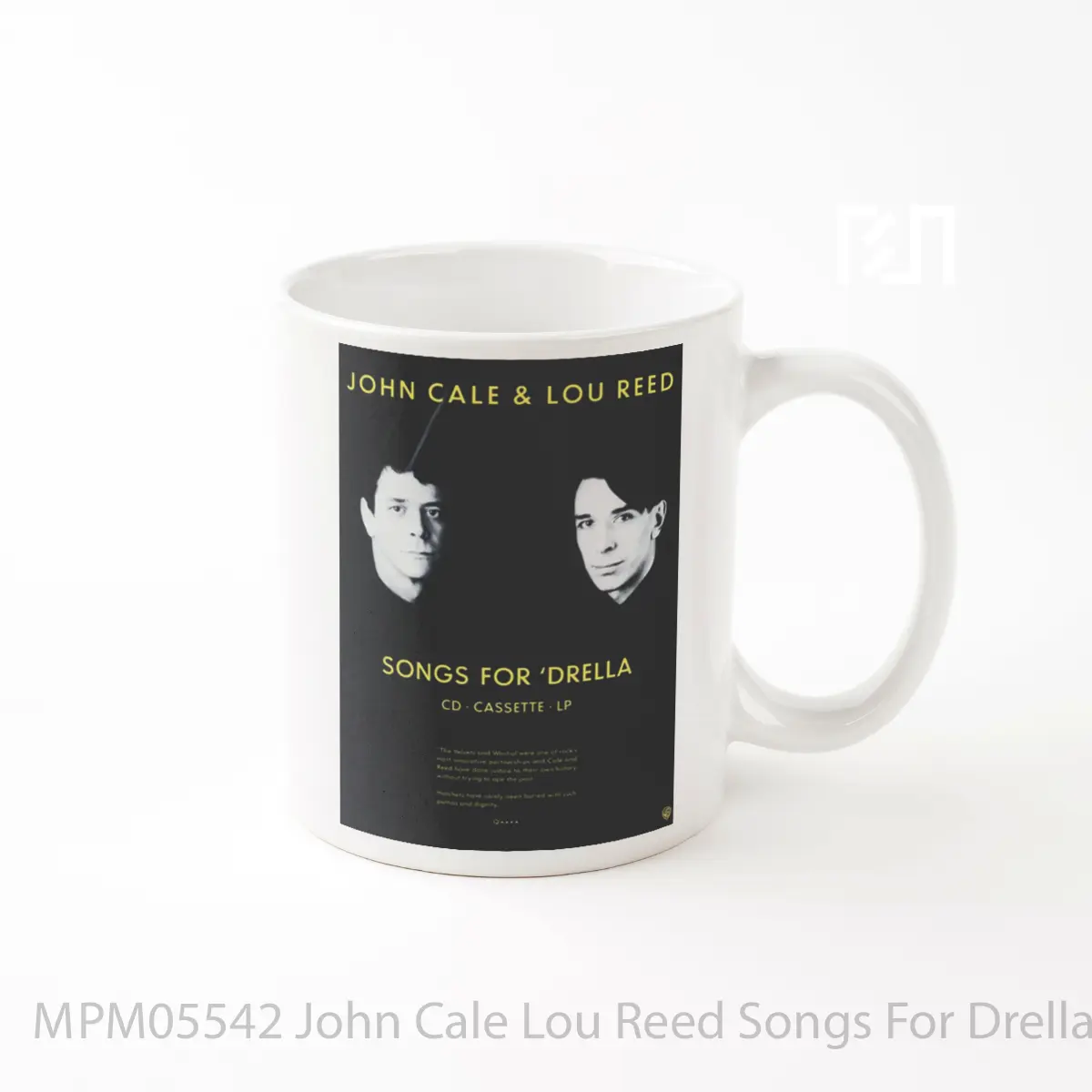 Mug John Cale Lou Reed Songs For Drella Print MPM05542