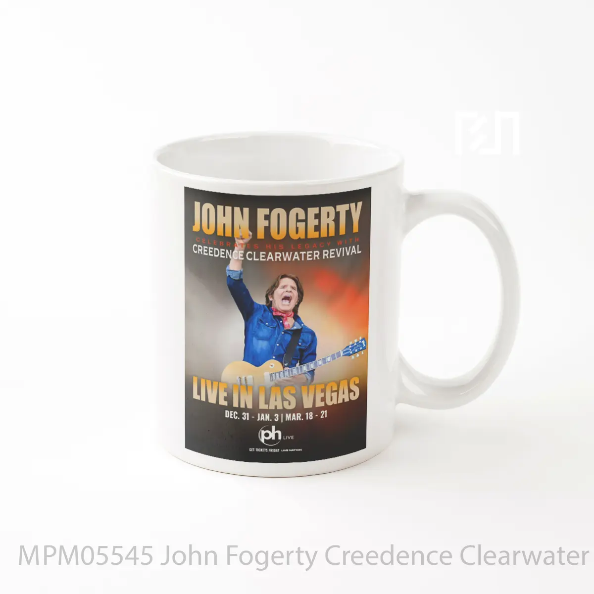 Mug John Fogerty Creedence Clearwater Revival 2025 2026 Tour MPM05545