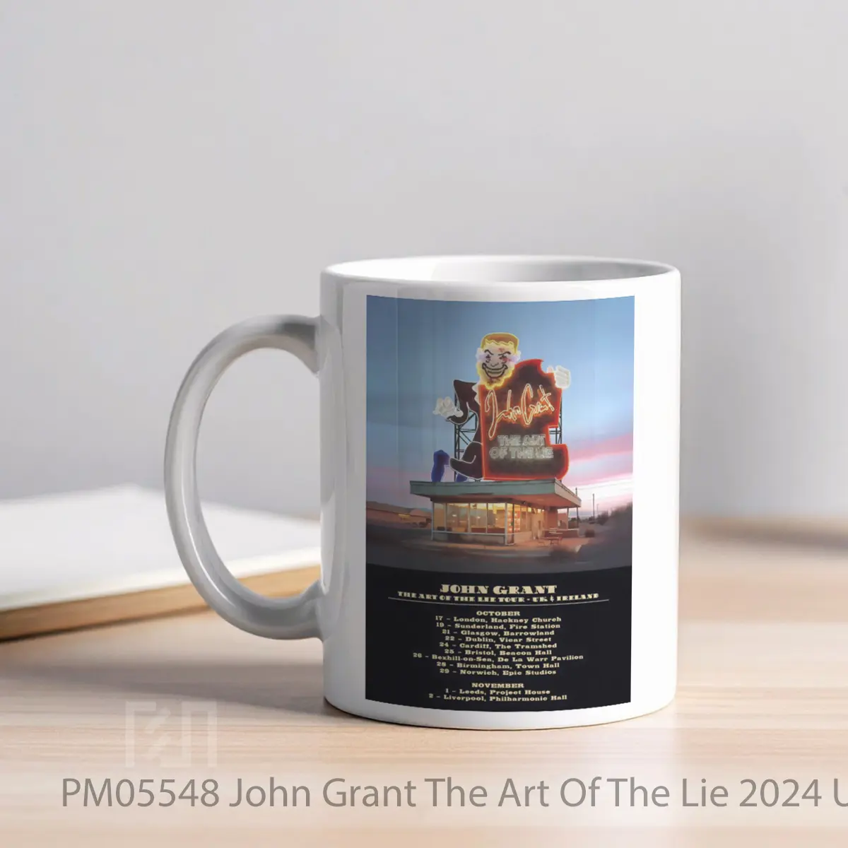 Mug John Grant The Art Of The Lie 2024 Uk Ireland Tour MPM05548 - All-side / Desain