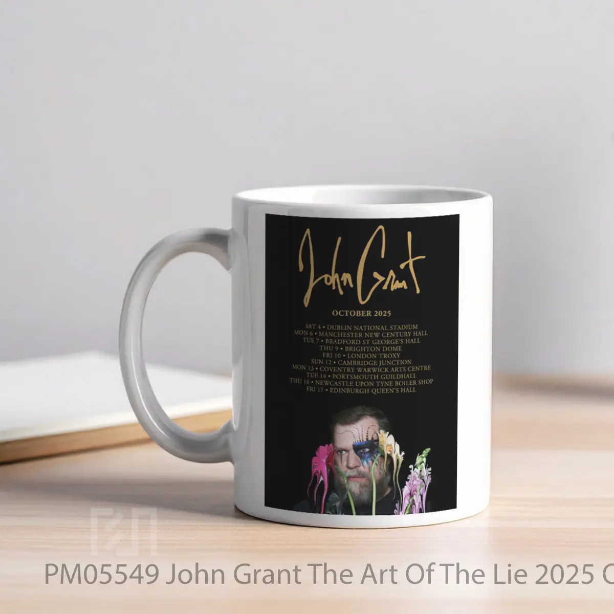 Mug John Grant The Art Of The Lie 2025 October Uk Tour MPM05549 - All-side / Desain