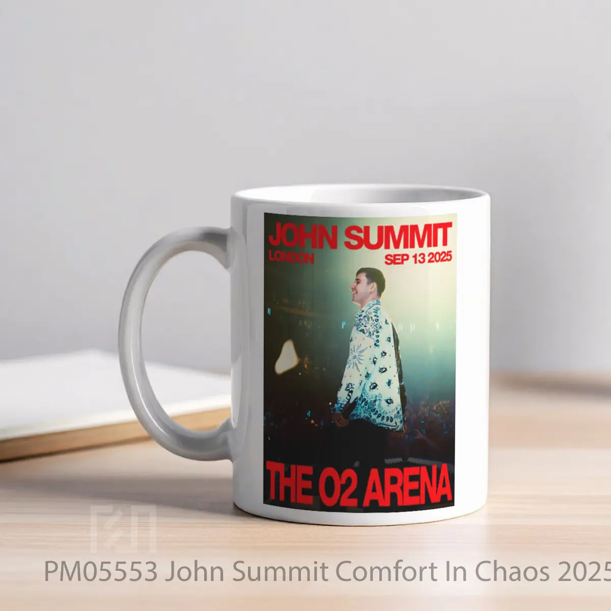 Mug John Summit Comfort In Chaos 2025 World Tour MPM05553 - All-side / Desain