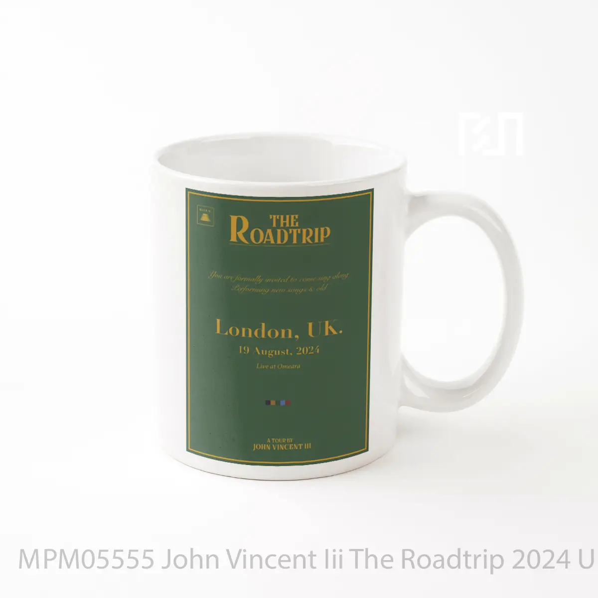 Mug John Vincent Iii The Roadtrip 2024 Uk Tour MPM05555
