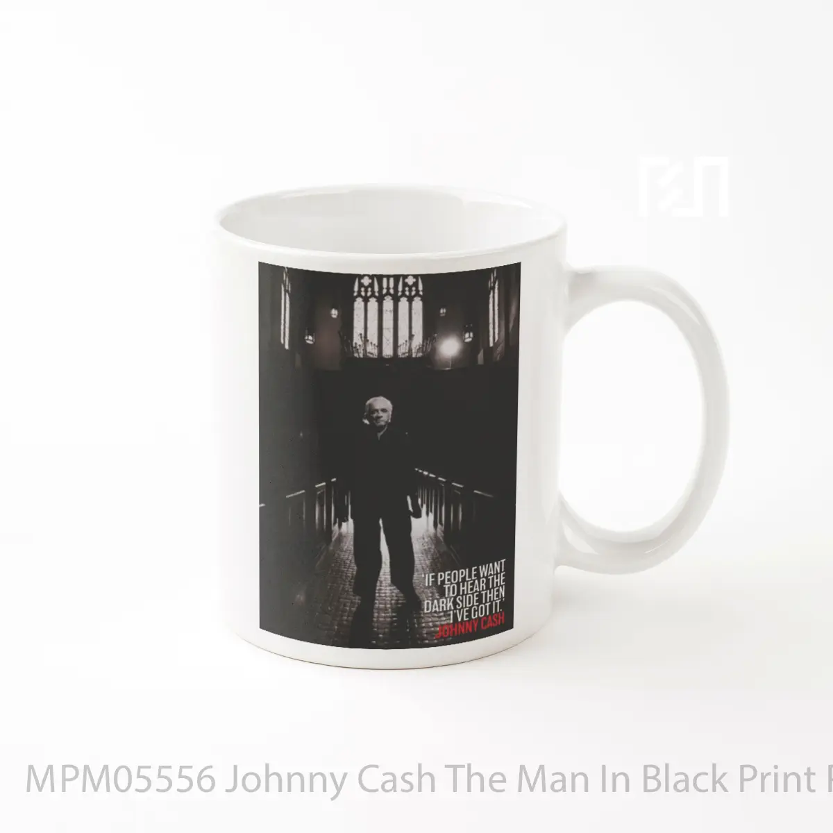 Mug Johnny Cash The Man In Black Print MPM05556