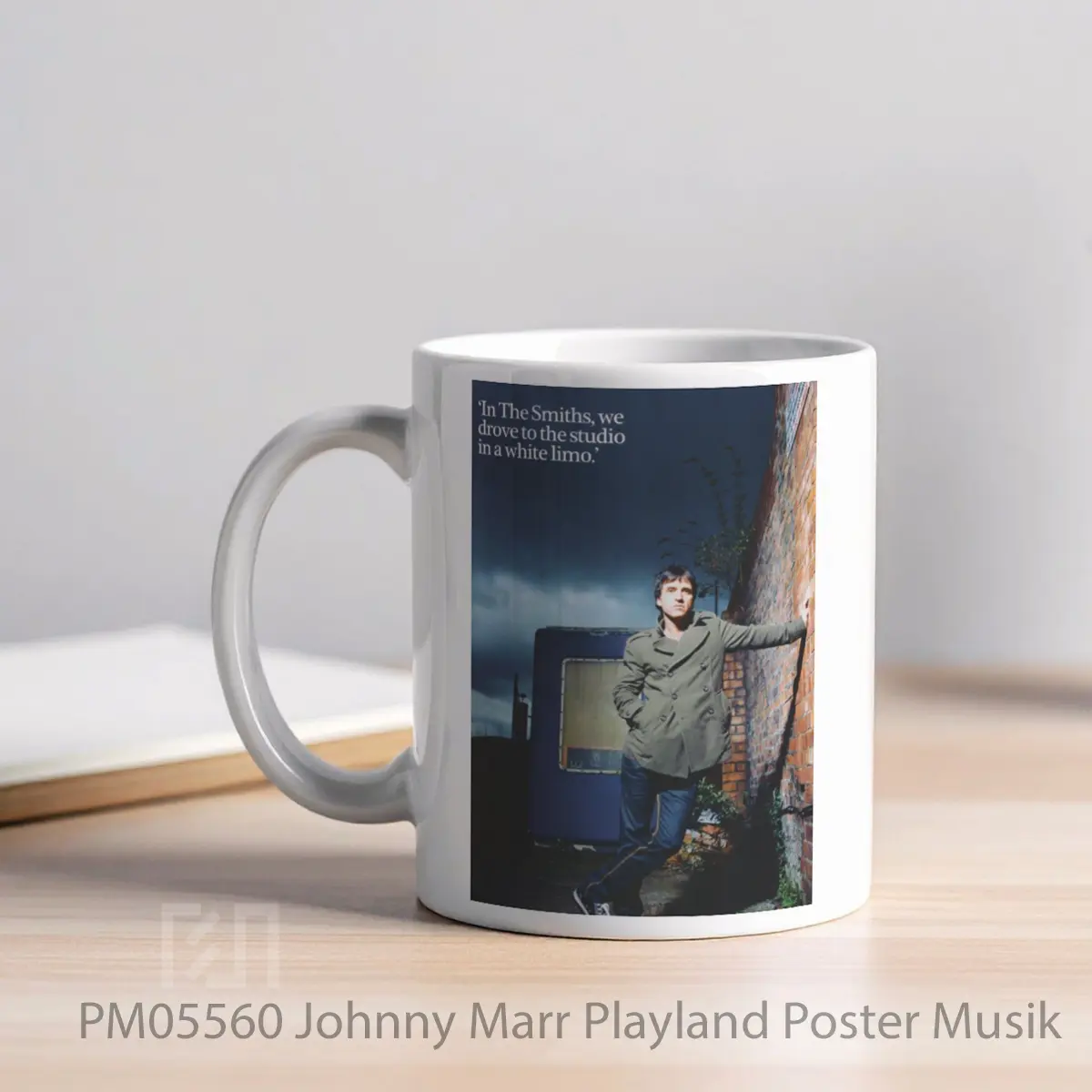 Mug Johnny Marr Playland MPM05560 - All-side / Desain