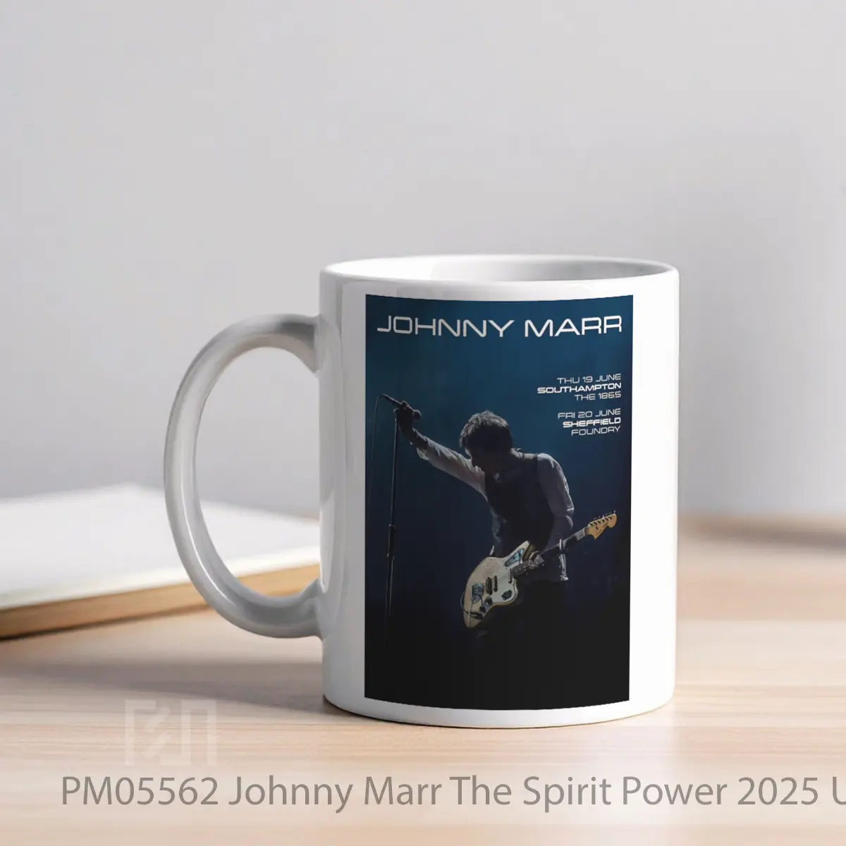 Mug Johnny Marr The Spirit Power 2025 Uk Summer Tour P MPM05562 - All-side / Desain