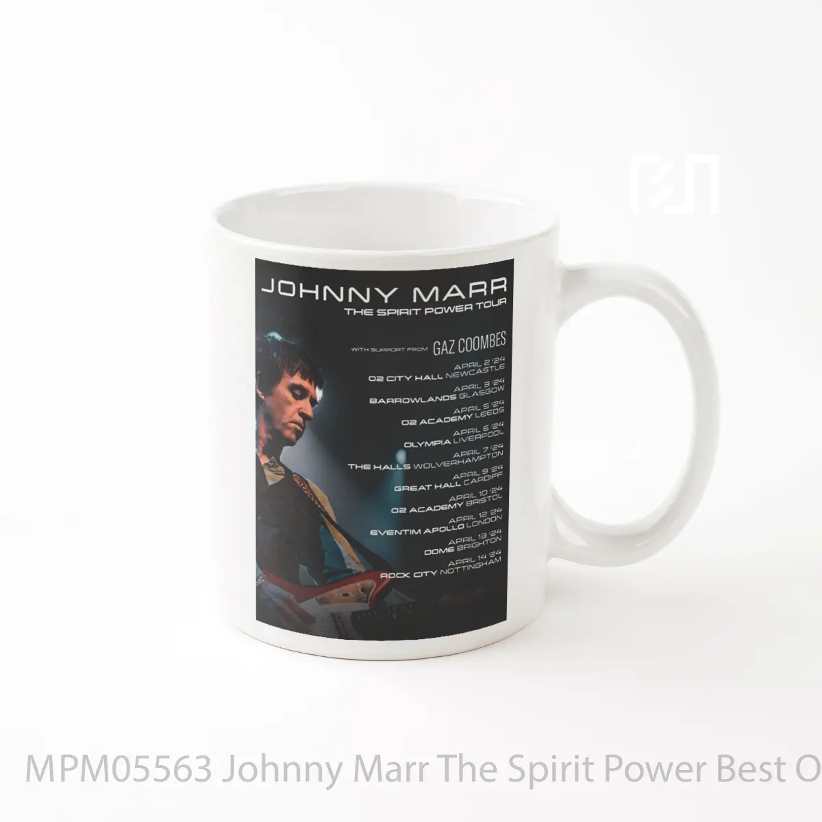 Mug Johnny Marr The Spirit Power Best Of Uk Tour 2024 MPM05563
