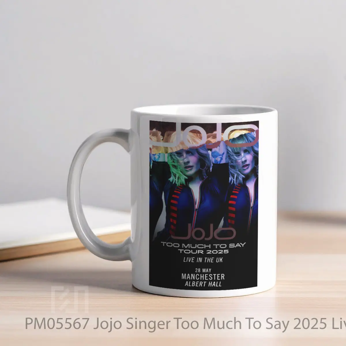 Mug Jojo Singer Too Much To Say 2025 Live Tour MPM05567 - All-side / Desain