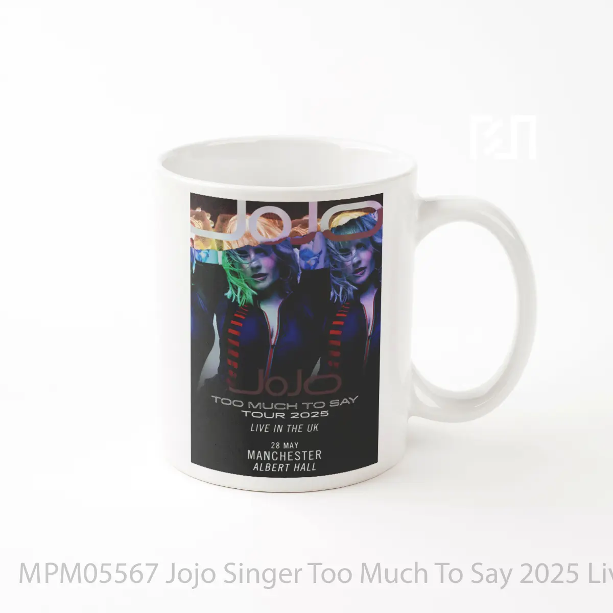 Mug Jojo Singer Too Much To Say 2025 Live Tour MPM05567