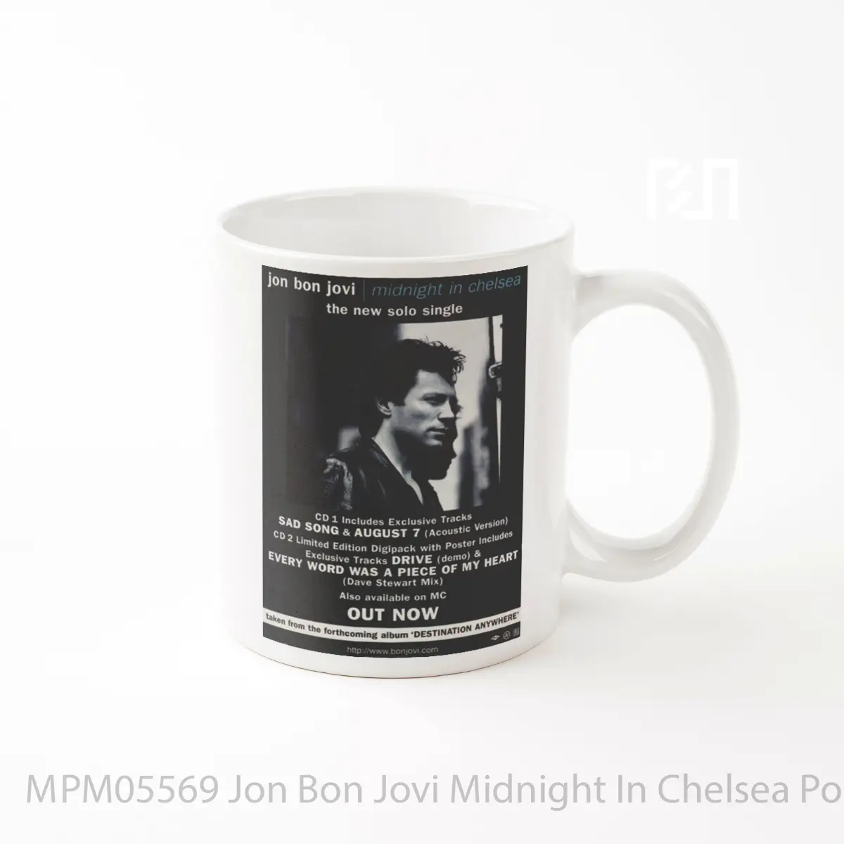 Mug Jon Bon Jovi Midnight In Chelsea MPM05569