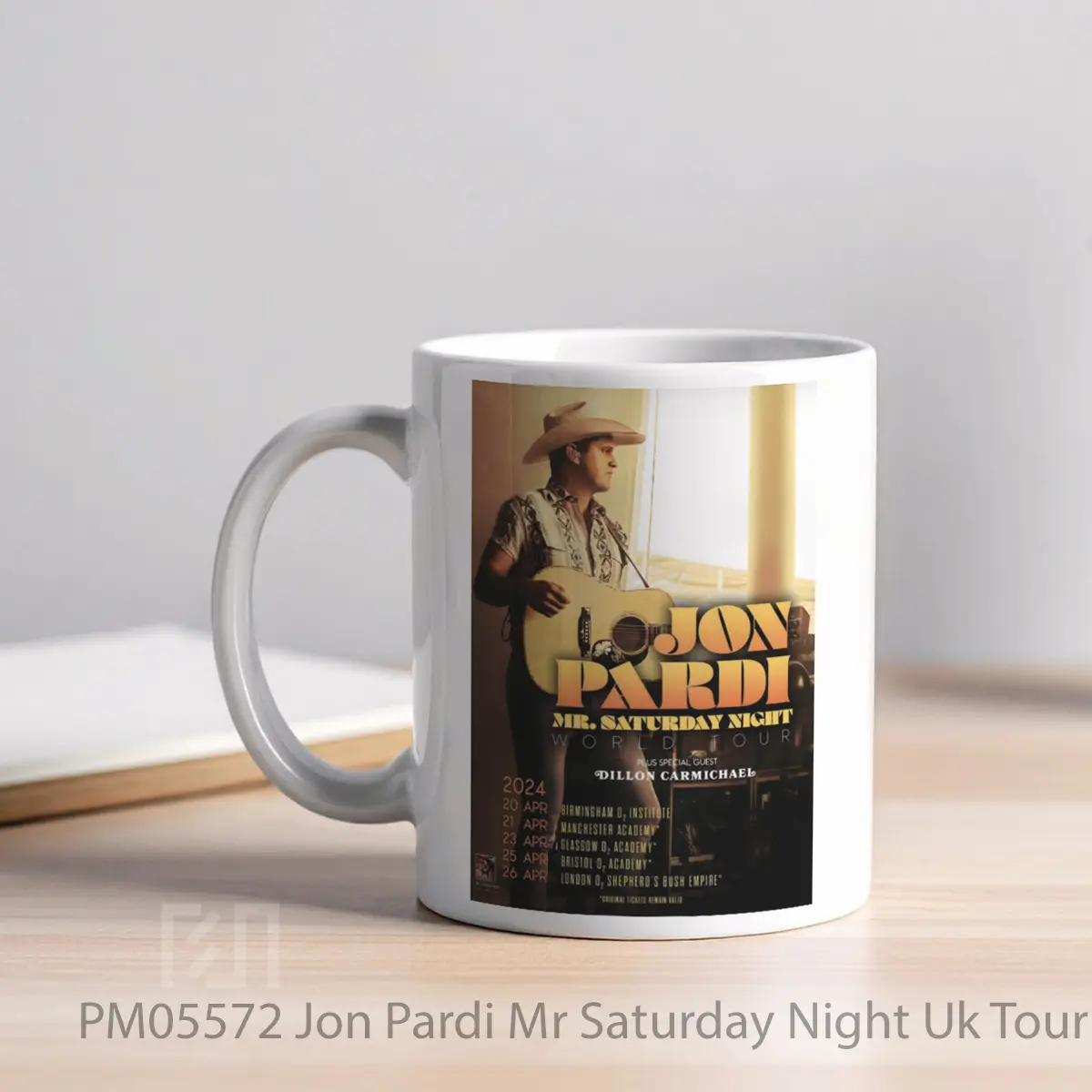Mug Jon Pardi Mr Saturday Night Uk Tour 2024 MPM05572 - All-side / Desain