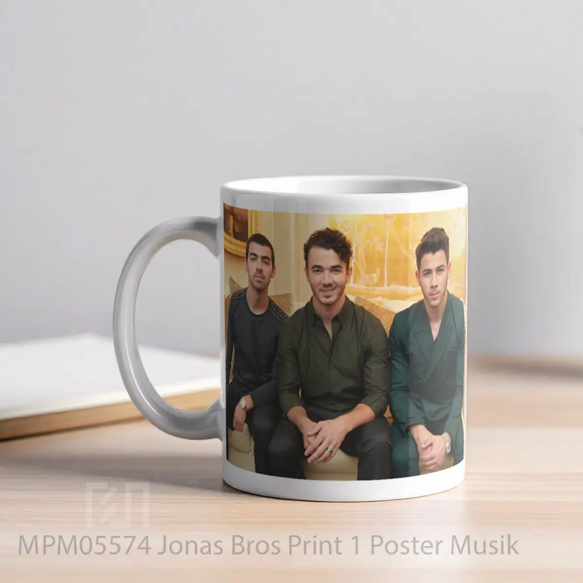 Mug Jonas Bros Print 1 MPM05574 - All-side / Desain