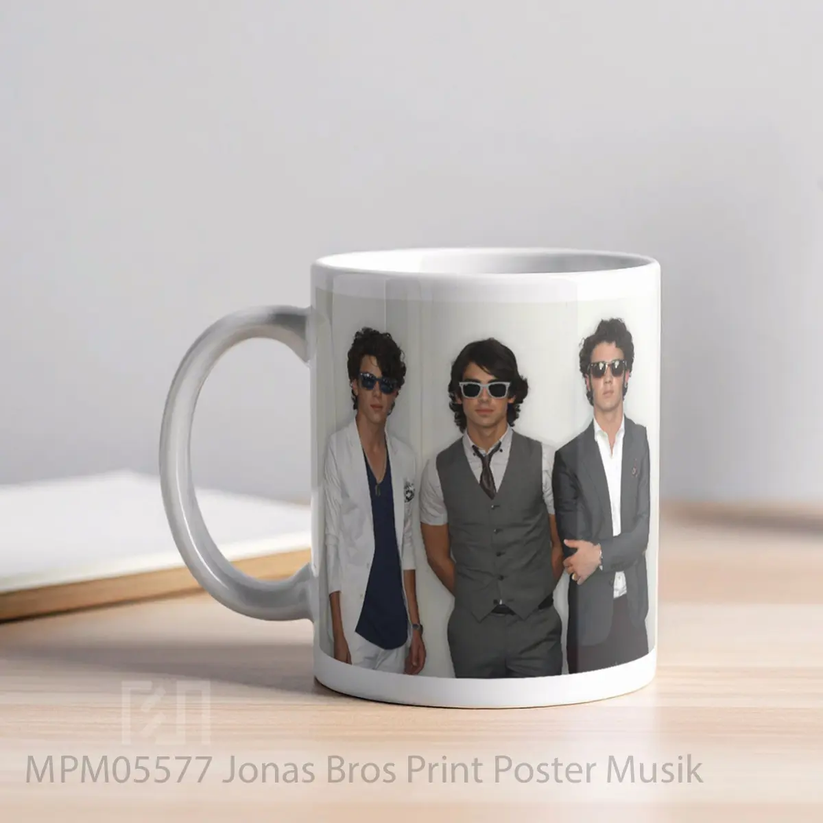 Mug Jonas Bros Print MPM05577 - All-side / Desain